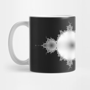 Basic Monochrome Mandelbrot Mug